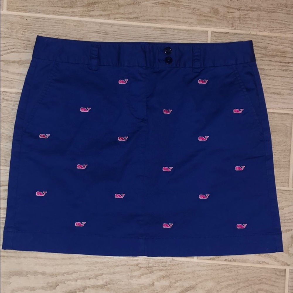 NWOT vineyard vines blue skirt size 10